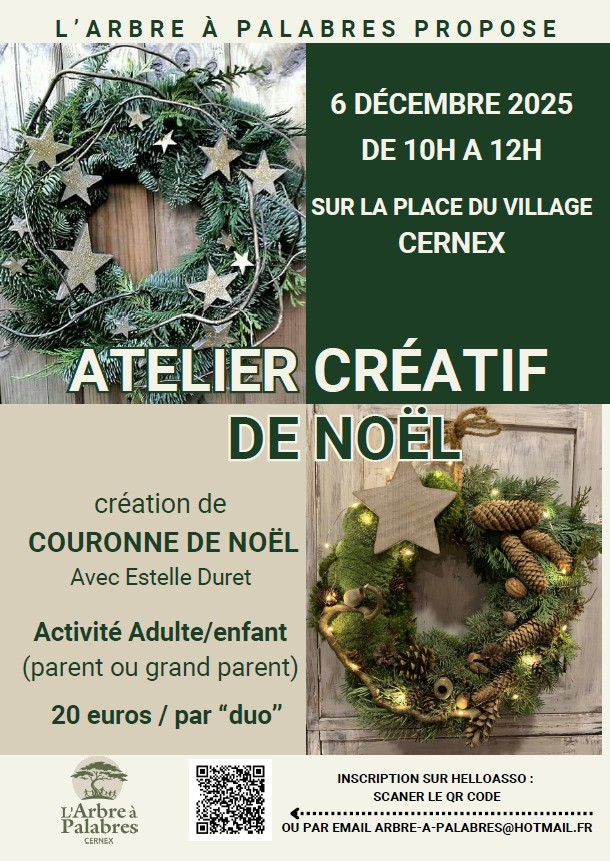 AAP Atelier noel 2025