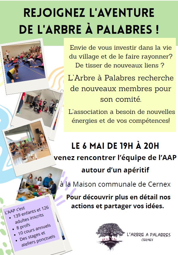 AAP réunion information