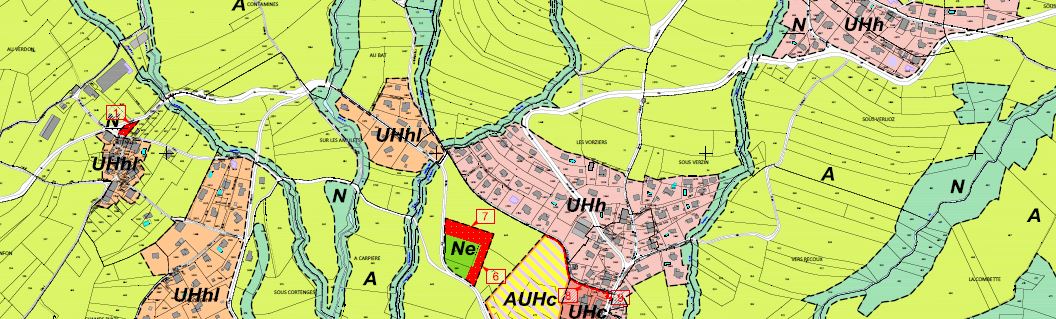 Nouveau PLU de la commune