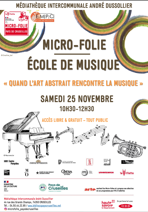 microfolie 23.11 école musique